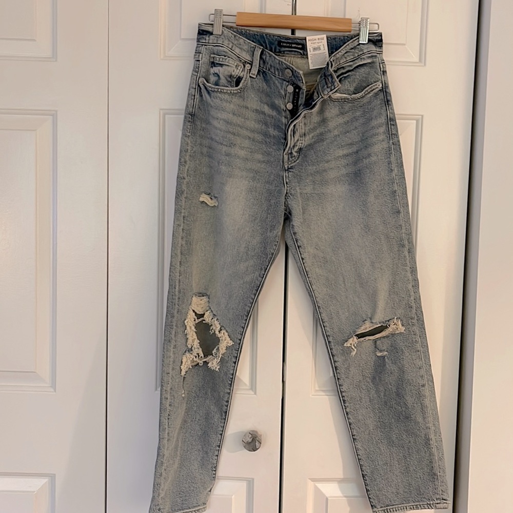 Brand new Lucky Brand mom jeans!